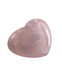 Quartz rose coeur de 233g