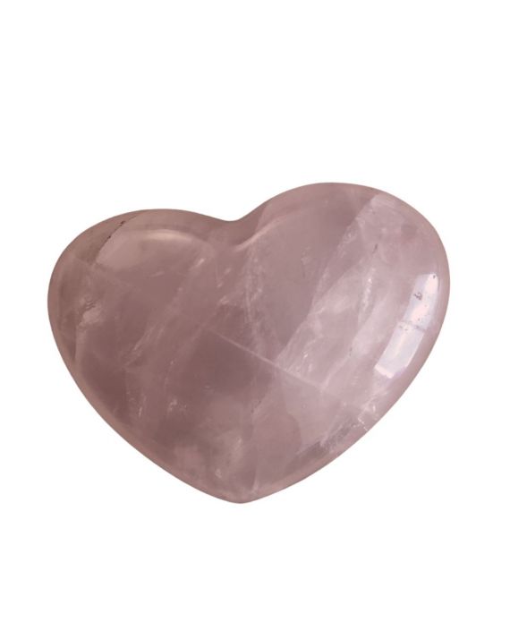 Quartz rose coeur de 233g