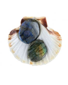 Pierre plate en labradorite Pierre plate en labradorite