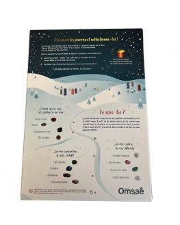 Calendrier de l'avent pierres Calendrier de l'avent pierres
