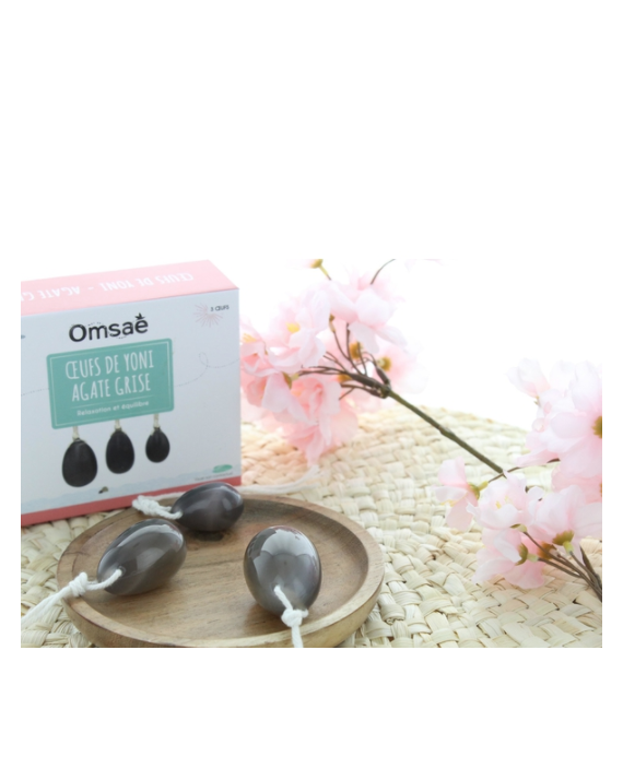 Oeuf Yoni en agate Oeuf Yoni en agate