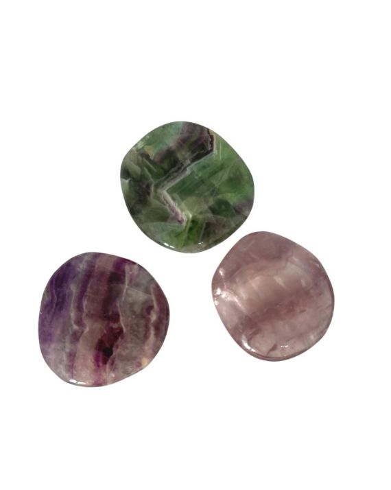 Fluorite - Pierre plate Fluorite - Pierre plate