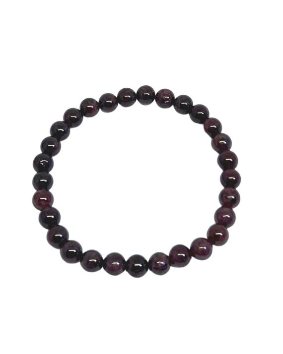 Bracelet Grenat 6mm