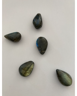 Labradorite - Pendentif percée - Goutte