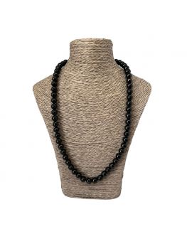 Collier en tourmaline noire