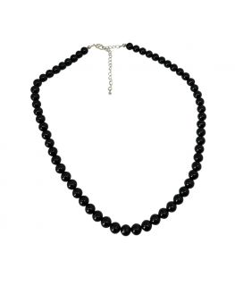 Tourmaline noire collier 8 mm