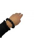 Bracelet en onyx perles de 14mm