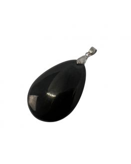 Pendentif plaque en jais Pendentif plaque en jais
