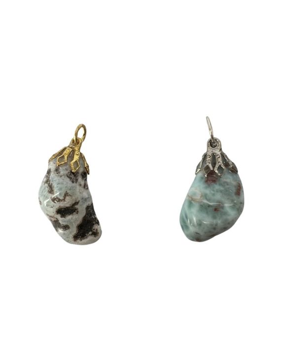 Pendentif en larimar Pendentif en larimar