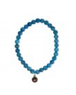 Apatite - Bracelet 6mm et breloque