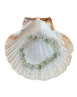 Phrénite - Bracelet en perles baroques