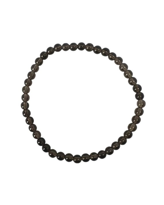 Bracelet 4mm cristal fumé Bracelet 4mm cristal fumé