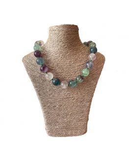 Collier Fluorite 14mm