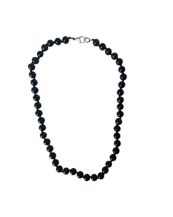 Collier en onyx avec des perles de 8 mm Collier en onyx avec des perles de 8 mm