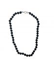 Onyx - Collier avec des perles de 8 mm