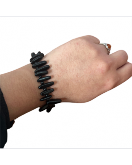 Bracelet en onyx plaquette Bracelet en onyx plaquette