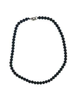 collier onyx noir boules 6mm