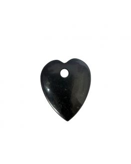 Pendentif coeur en onyx Pendentif coeur en onyx