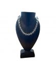 Collier cristal de roche facettes 12mm