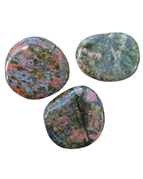 Unakite - Pierre plate