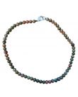 Unakite - Collier - perles 6mm
