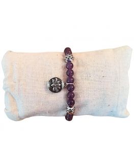Améthyste - Bracelet Lotus Améthyste - Bracelet Lotus