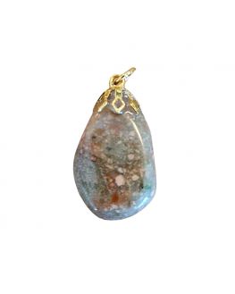 Unakite - Pendentifs - Pierre roulée