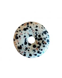 Jaspe Dalmatien - Pendentif - Donut