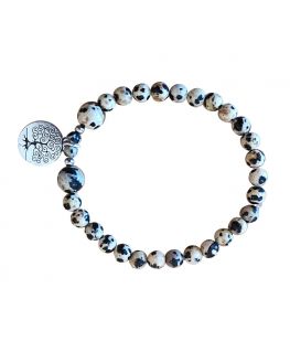 Jaspe Dalmatien - Bracelet - Roots