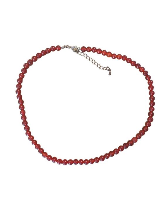 Cornaline - Collier 6 mm Cornaline - Collier 6 mm