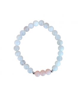 Bracelets d'amour - Pierre de lune et Pierre du soleil Bracelets d'amour - Pierre de lune et Pierre du soleil