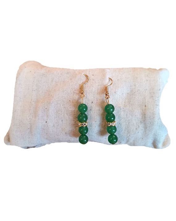 Boucles d'oreilles en aventurine