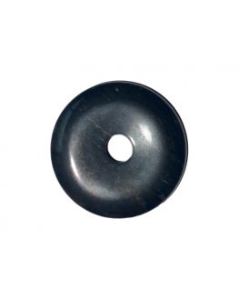 Pendentif - Hématite - Donut 2,5 cm Pendentif - Hématite - Donut 2,5 cm