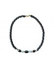 Collier - Hématite - Perles nacre