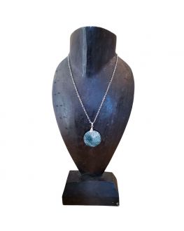 Agate indienne - Pendentif rond Agate indienne - Pendentif rond