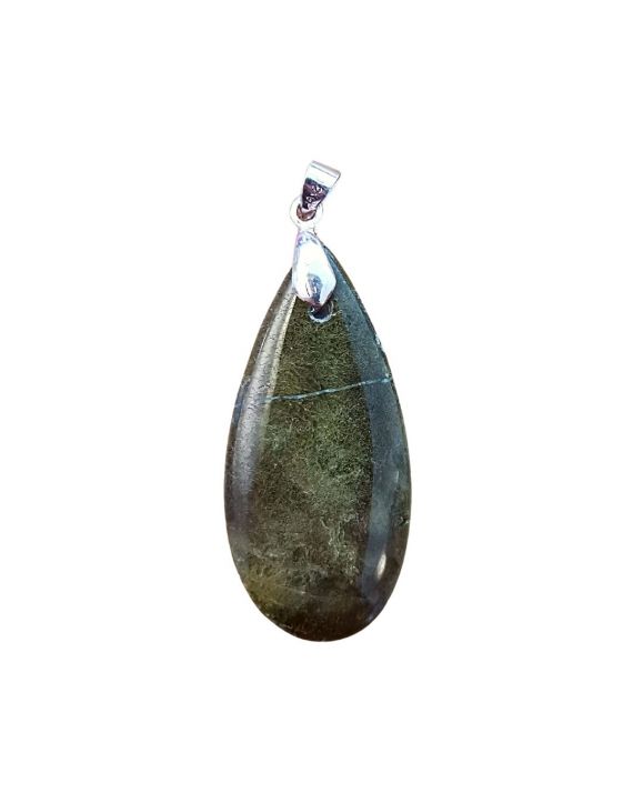 Agate Indienne - Pendentif - Goutte