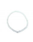 Bracelet Jade blanc Perles 4mm