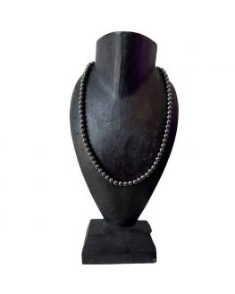 Collier en perle d'hématite Collier en perle d'hématite