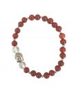 Jaspe rouge - Bracelet zen