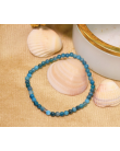 Apatite - Bracelet Perles rondes 4 mm