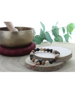 Bracelet Mala en Bois Mix