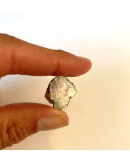 Tourmaline melon d'eau - pierre brute Tourmaline melon d'eau - pierre brute