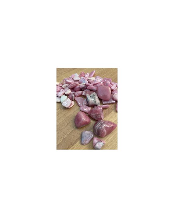 Rhodochrosite - Pierre roulée Rhodochrosite - Pierre roulée