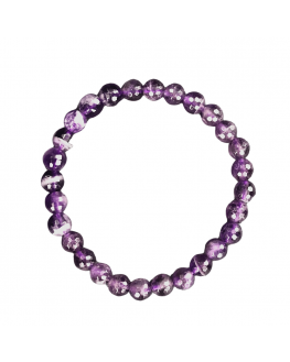 Améthyste - Bracelets Facettés - Taille 8mm Améthyste - Bracelets Facettés - Taille 8mm