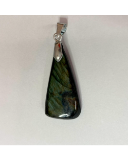 Pendentif labradorite pièce unique 3,5/2cm Pendentif labradorite pièce unique 3,5/2cm