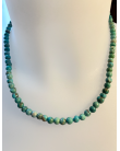 Turquoise perles de 6mm 45cm