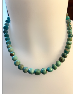 Collier Turquoise 8mm 45cm