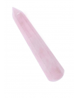 Bâton de Massage - Quartz Rose - 10 x 2 x 2 cm.