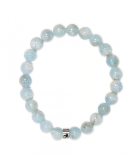 Aigue Marine - Bracelet 8mm