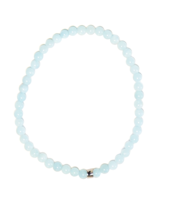Bracelet - Aigue marine - Perles 4mm Bracelet - Aigue marine - Perles 4mm